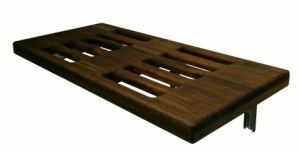 Fold down bench 2